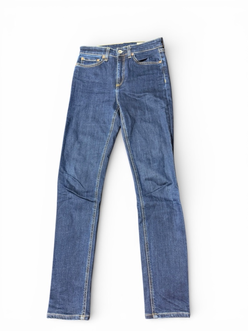 rag & bone Classic Blue Slim Straight Jeans